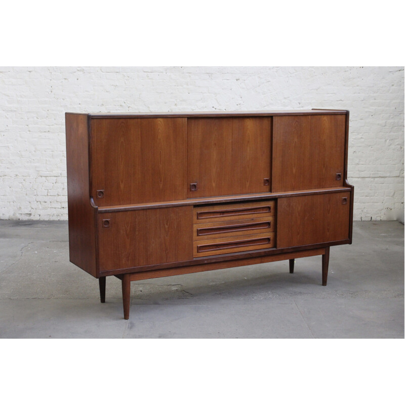 Enfilade vintage scandinave par Johannes Andersen