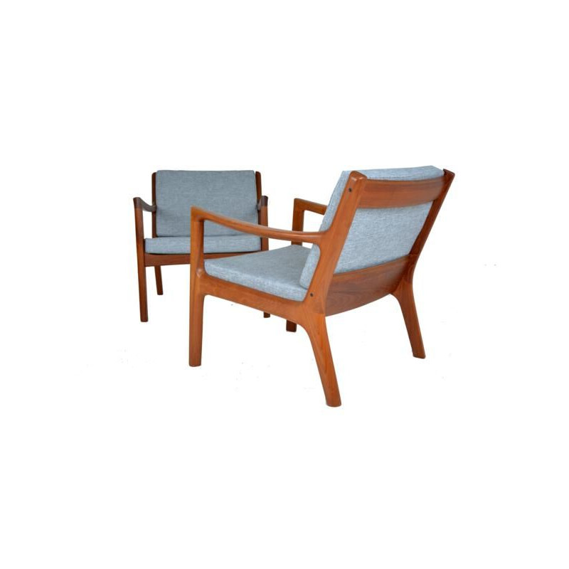 Pair of armchairs "Senator" by Ole Wanscher	