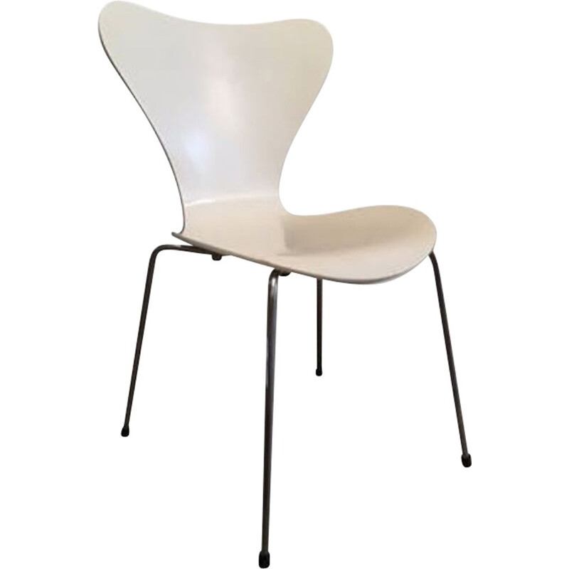 Chaise modèle 3107 par Arne Jacobsen pour Fritz Hansen
