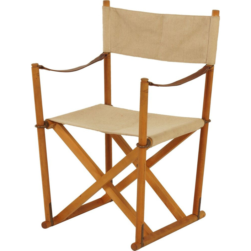 Danish Safari Chair by Mogens Koch for Interna