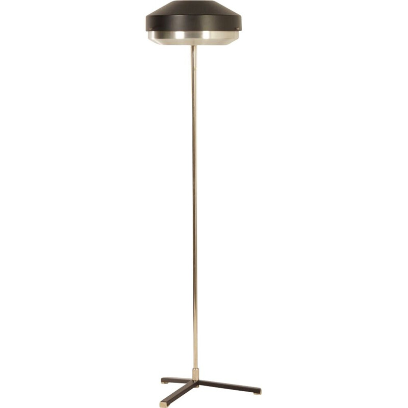 Black Chrome Floorlamp by Hiemstra Evolux