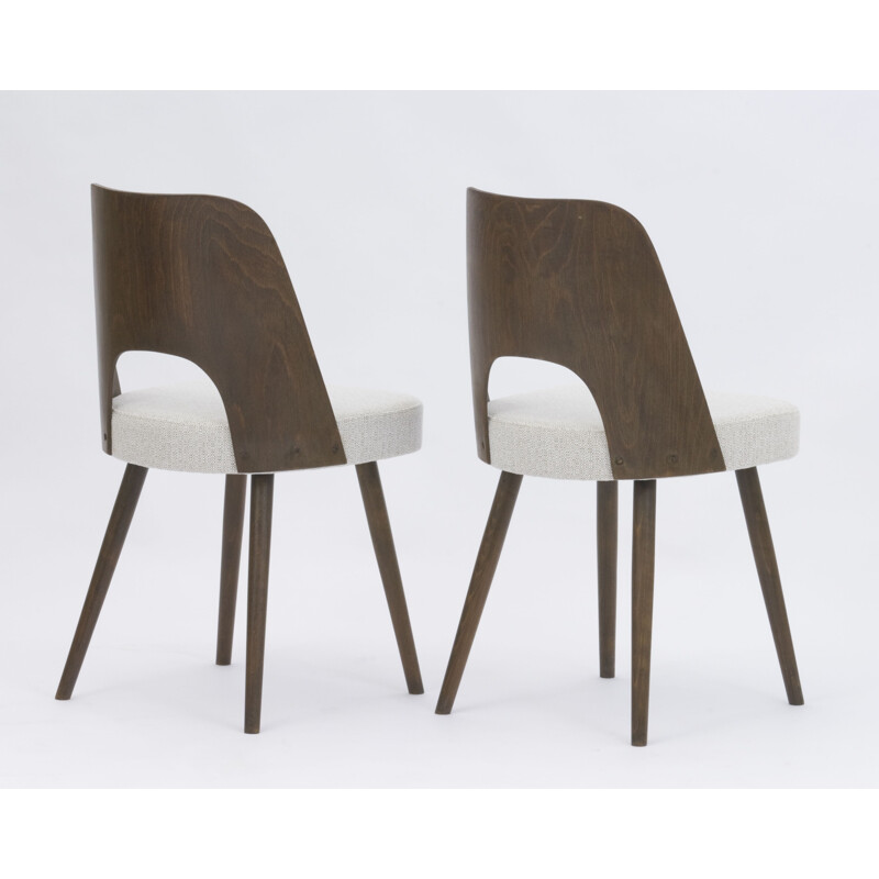 Set of 8 vintage chairs by Oswald Haerdtl