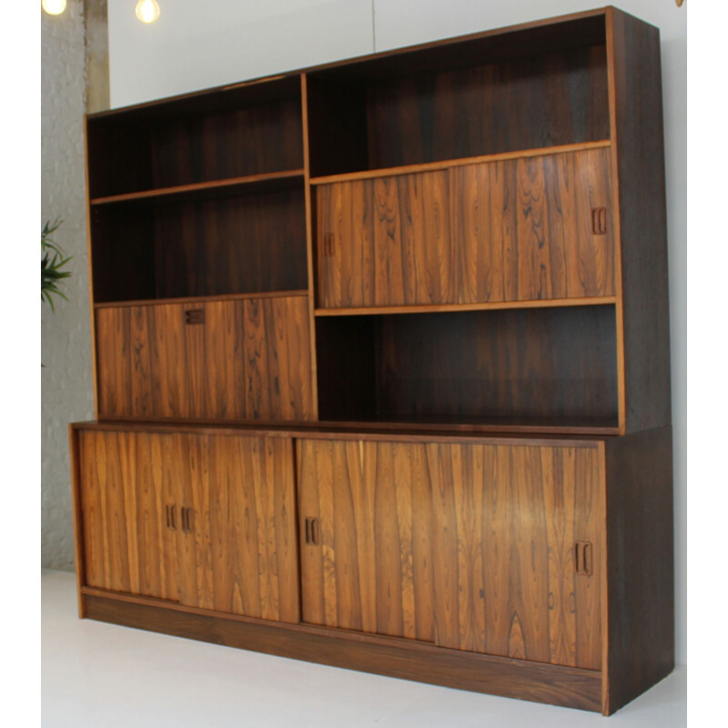 Bibliotheque Scandinave vintage par Poul Hundevad