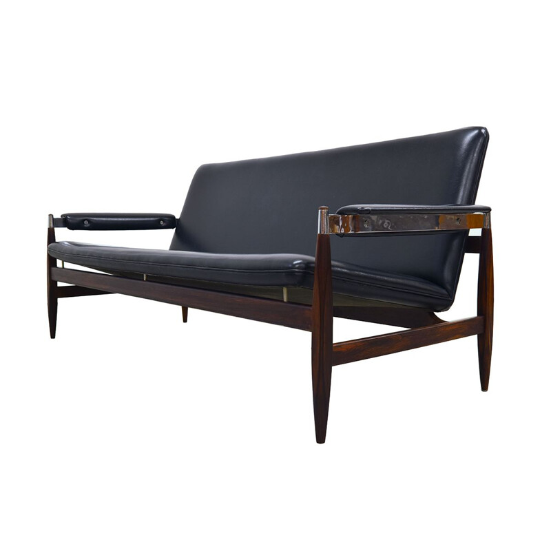 Vintage 2-seater 112 sofa in rosewood by Leolux