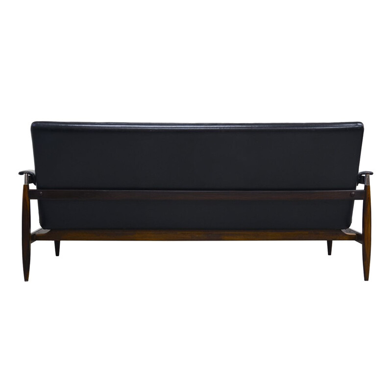 Vintage 2-seater 112 sofa in rosewood by Leolux