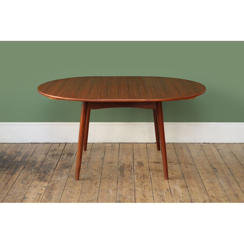 Vintage Scandinavian extendable dining table