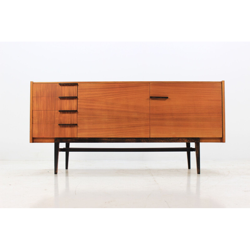 Vintage sideboard in wood by František Mezulánik