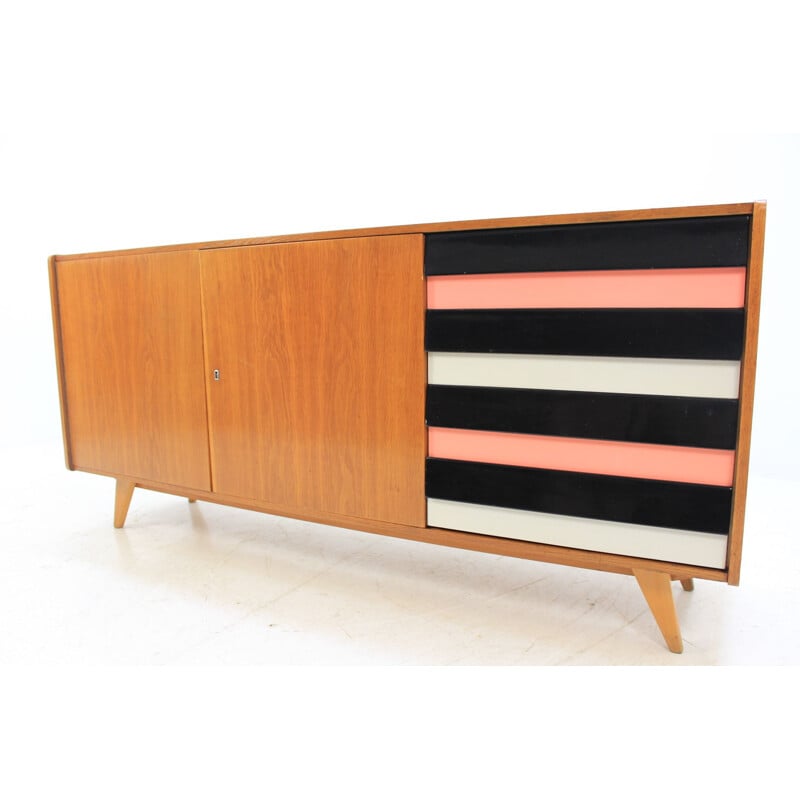 Vintage long sideboard by Jiri Jiroutek