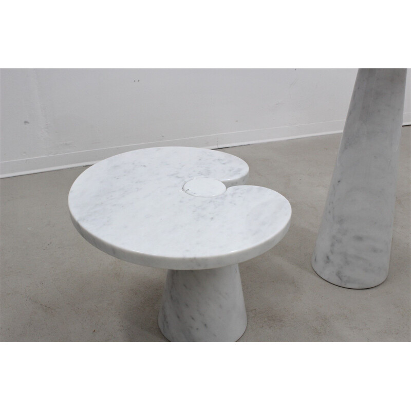 Set of 2 Eros coffee tables by Angelo Mangiarotti for Skipper
