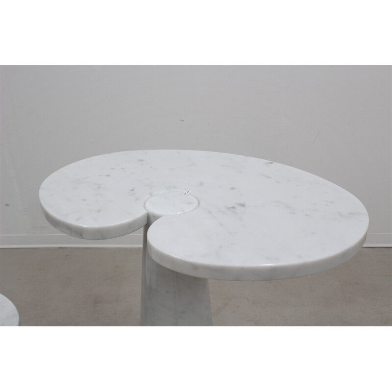 Set of 2 Eros coffee tables by Angelo Mangiarotti for Skipper