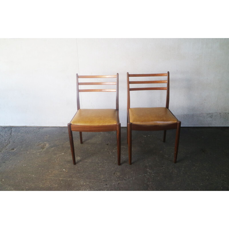 Set of 4 dining chairs in teak by G Plan