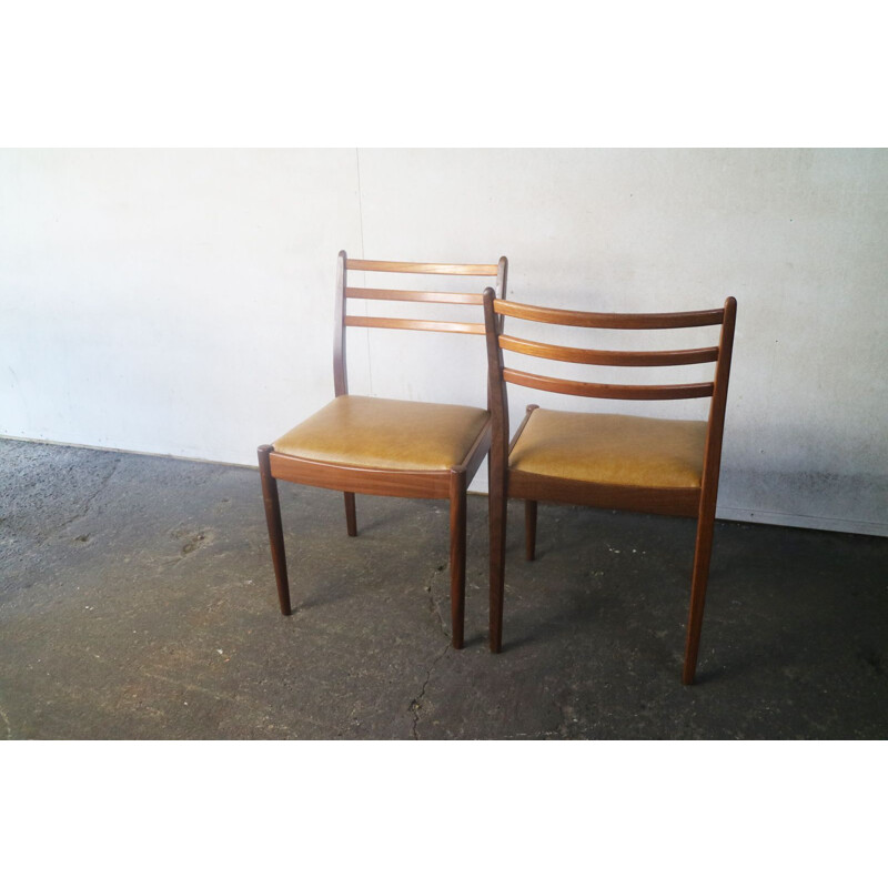 Set of 4 dining chairs in teak by G Plan