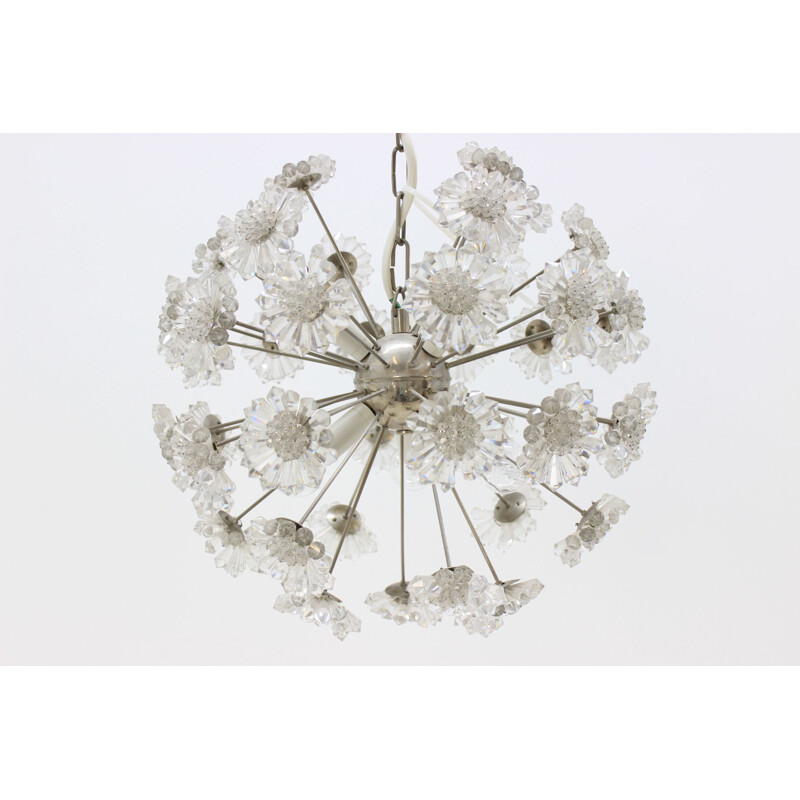 Vintage chandelier Dandelion Sputnik by Preciosa