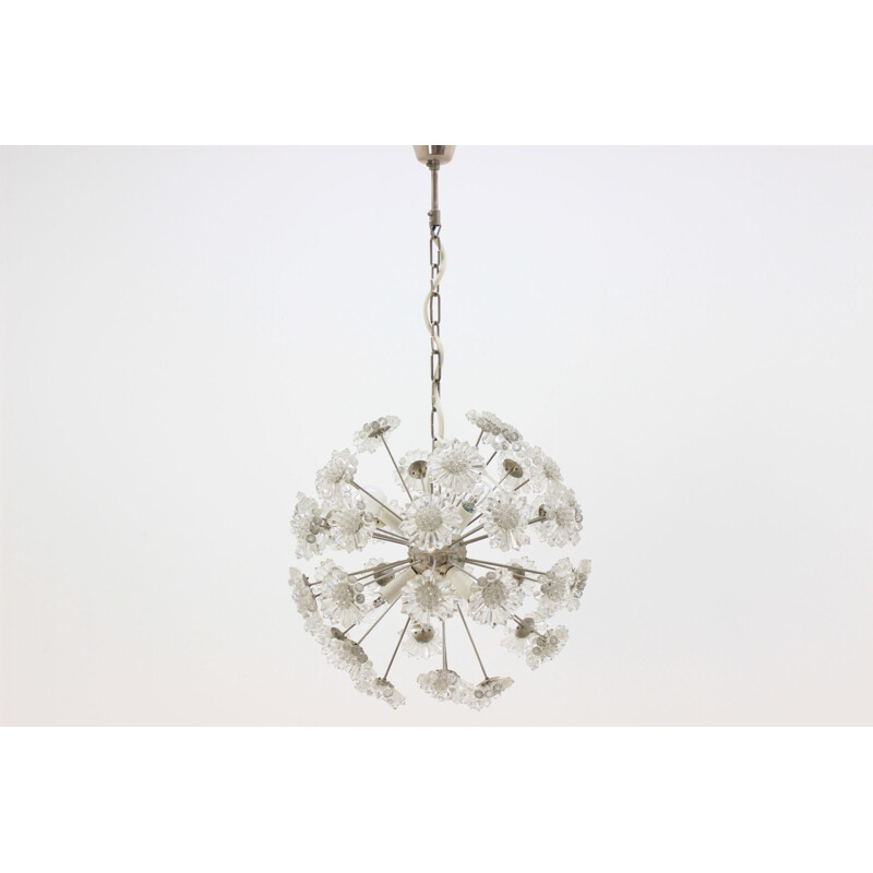 Vintage chandelier Dandelion Sputnik by Preciosa