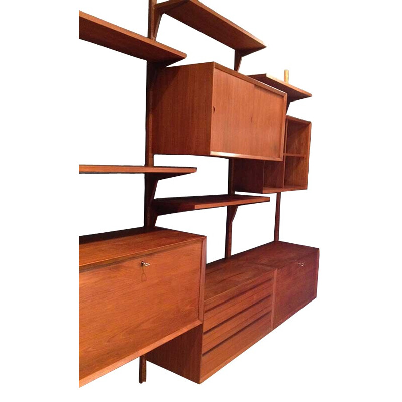 Modular bookcase, Poul CADOVIUS - 1950s