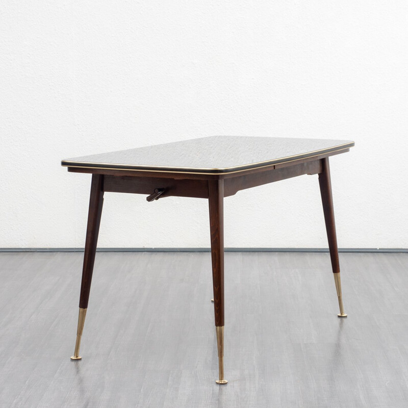 Height-adjustable vintage coffee table 1950s