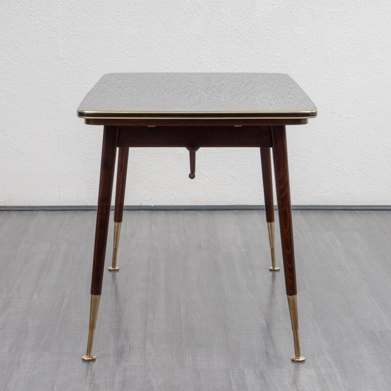 Height-adjustable vintage coffee table 1950s