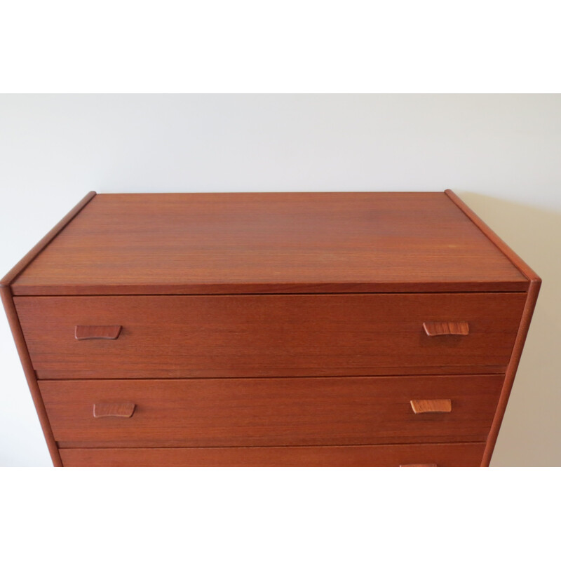 Vintage chest of drawers in teak by Poul Volther for Munch