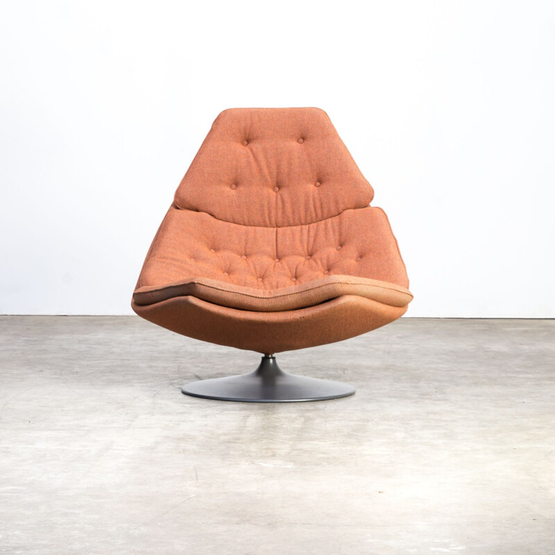 Vintage F588 lounge chair by Geoffrey Harcourt for Artifort