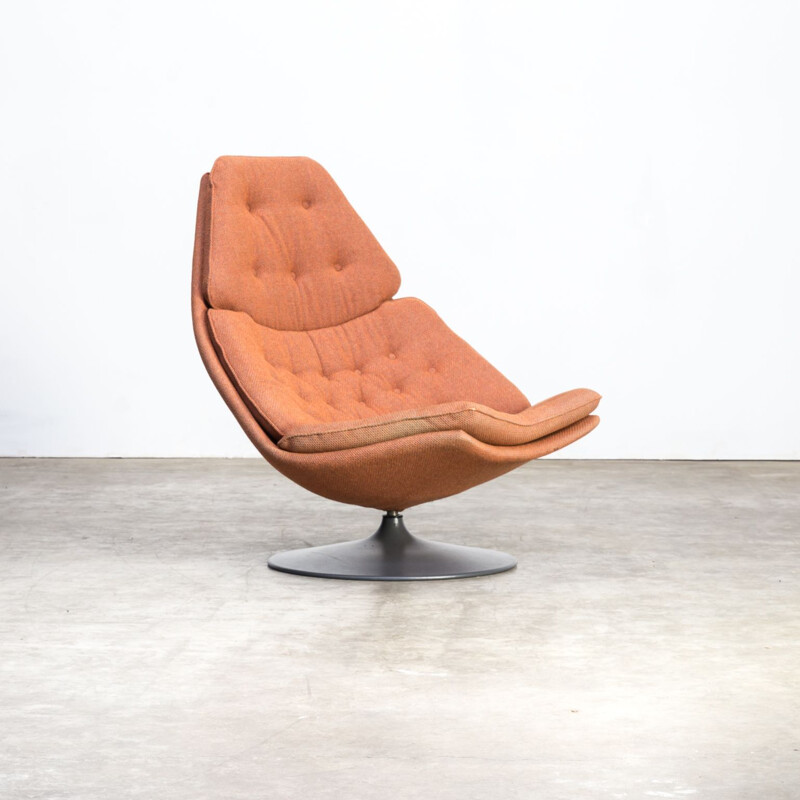 Vintage F588 lounge chair by Geoffrey Harcourt for Artifort