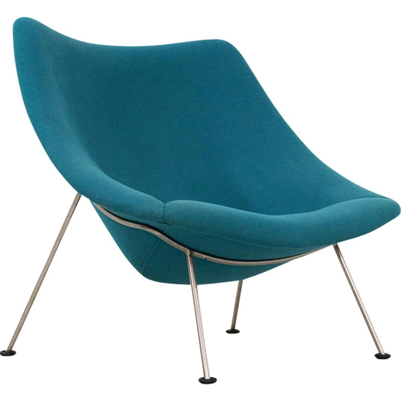 Vintage Oyster chair F157 by Pierre Paulin for Artifort