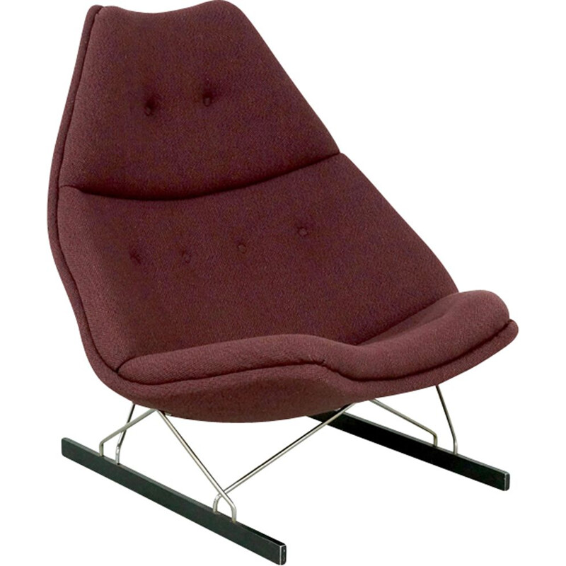 Vintage Artifort Lounge Chair F592 by Geoffrey Harcourt
