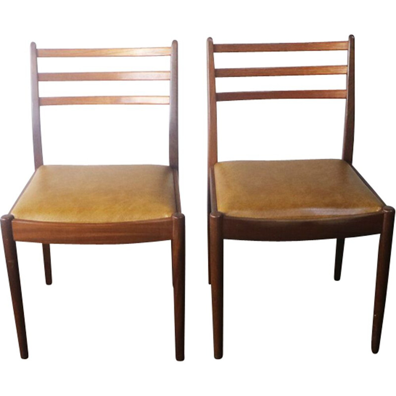 Set of 4 dining chairs in teak by G Plan