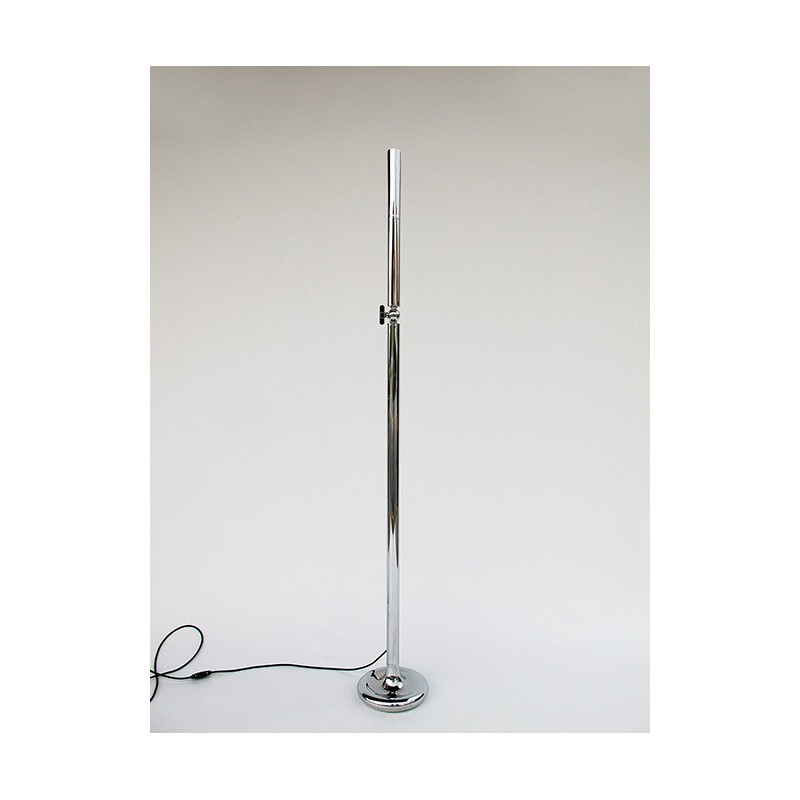 Light Pole floor lamp in chrome steel, Ingo MAURER - 1960s