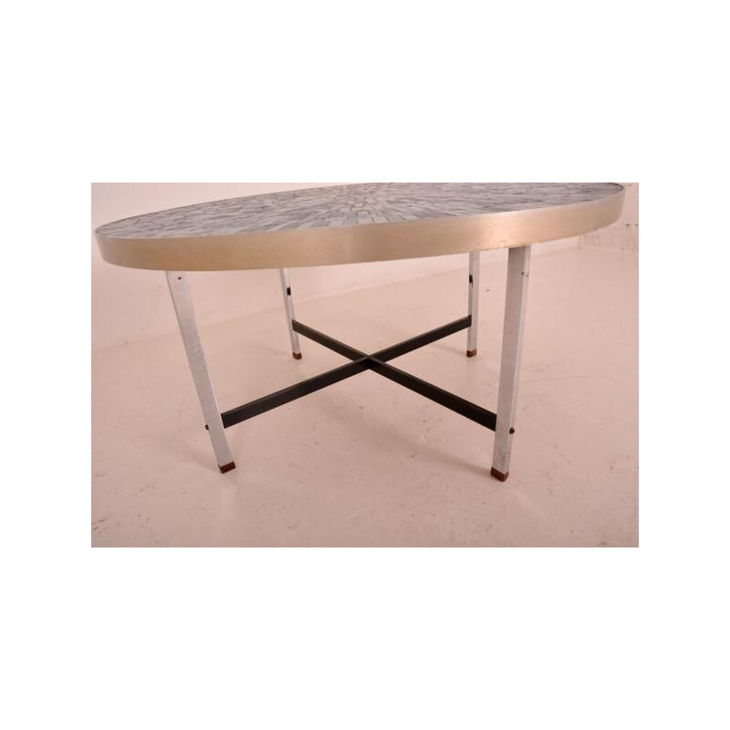 Vintage coffee table by Berthold Muller Oerlinghausen