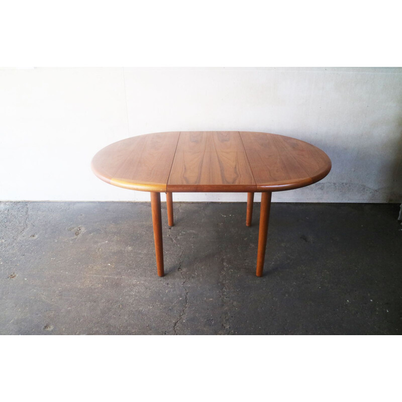 Danish extending dining table 1970s