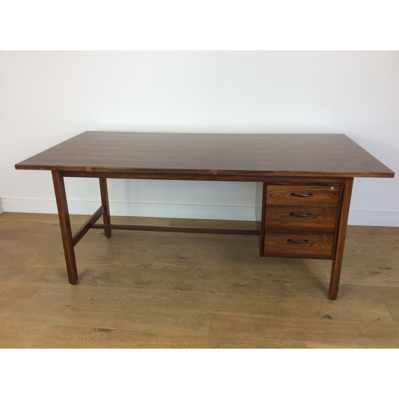 Vintage Dutch desk in rosewood