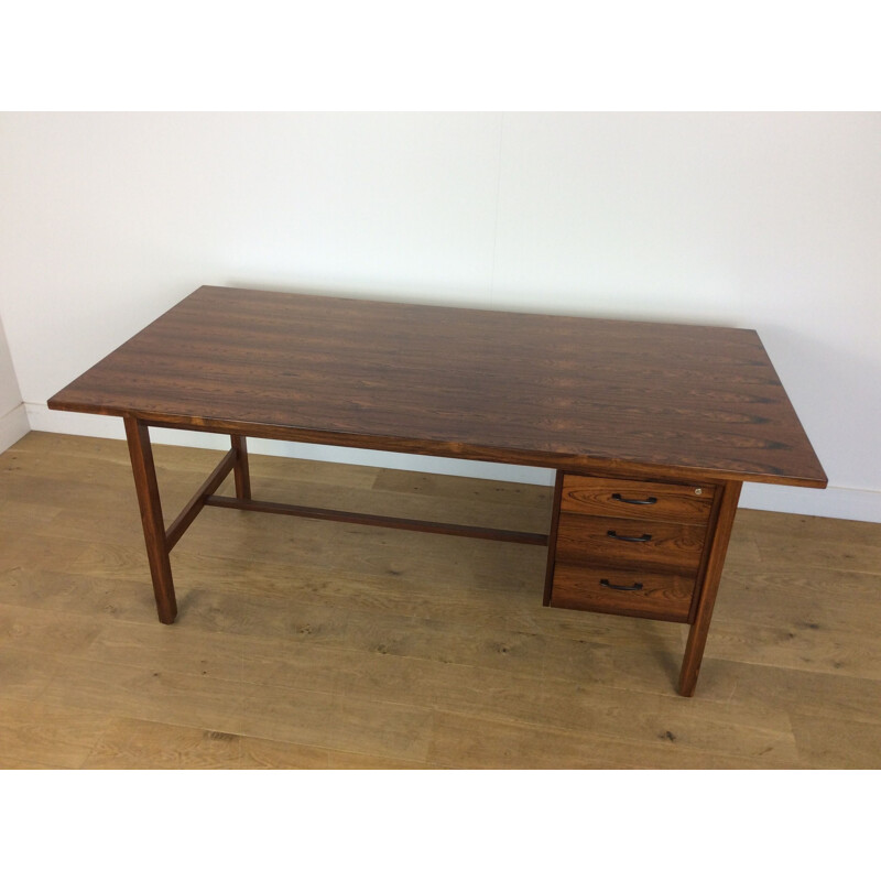 Vintage Dutch desk in rosewood