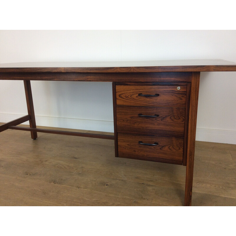 Vintage Dutch desk in rosewood