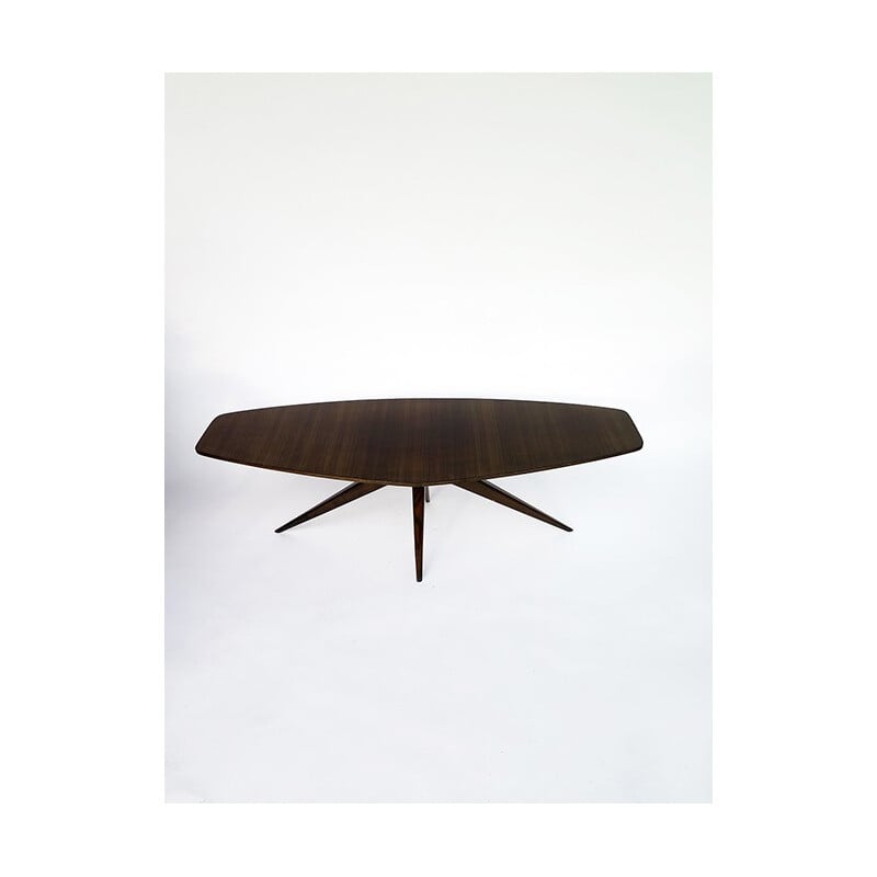 Table basse vintage en palissandre, 1960