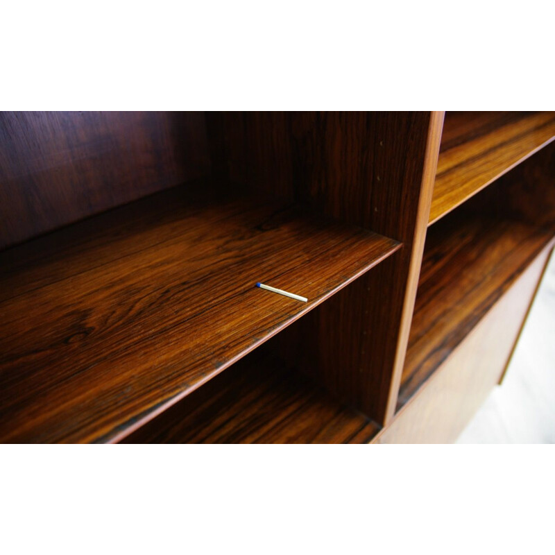 Vintage bookcase in rosewood by Poul Hundevad