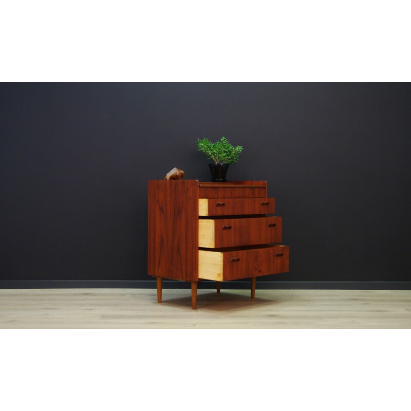 Vintage Danish secretary in teak