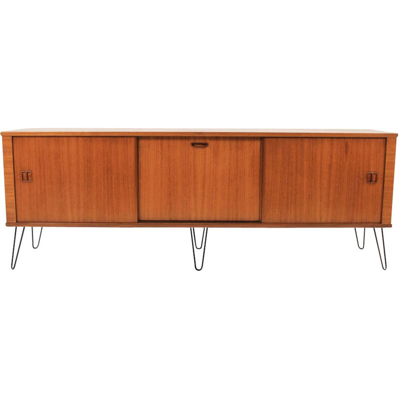 Vintage Danish upcycled sideboard in teak