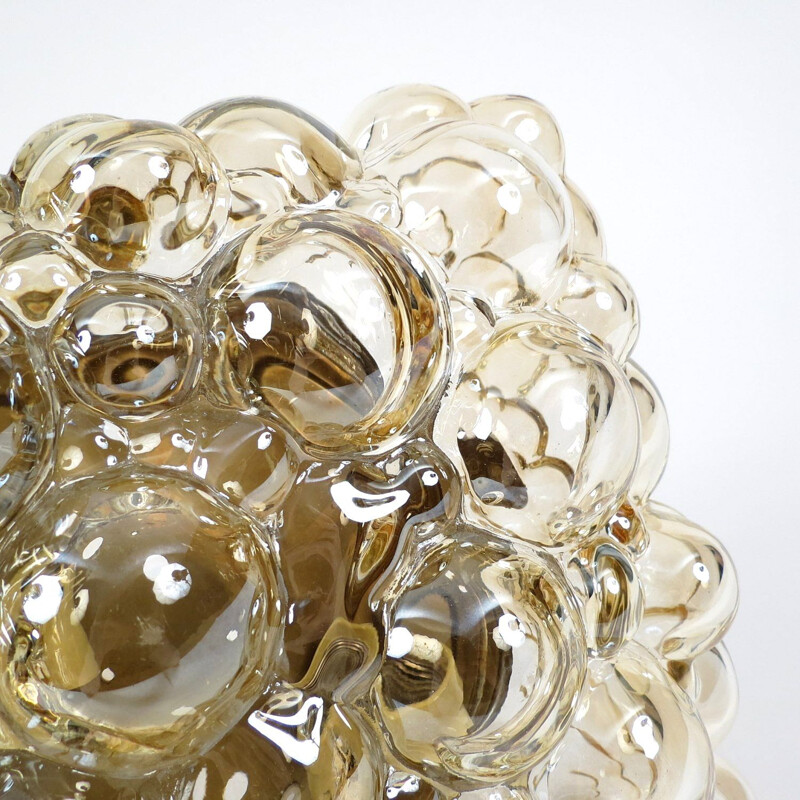 Vintage bubble glass flush mount by Helena Tynell for Limburg