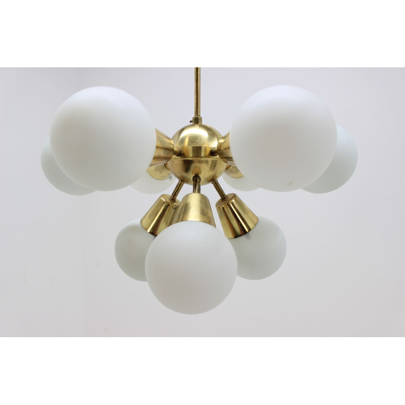 Vintage chandelier Sputnik by Kamenicky Senov