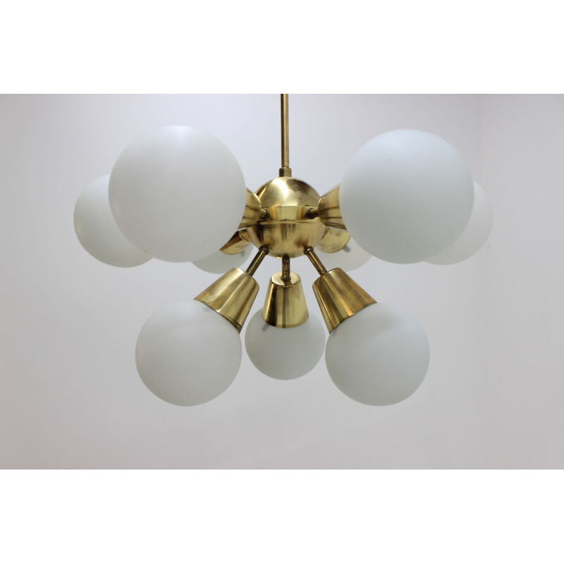 Vintage chandelier Sputnik by Kamenicky Senov