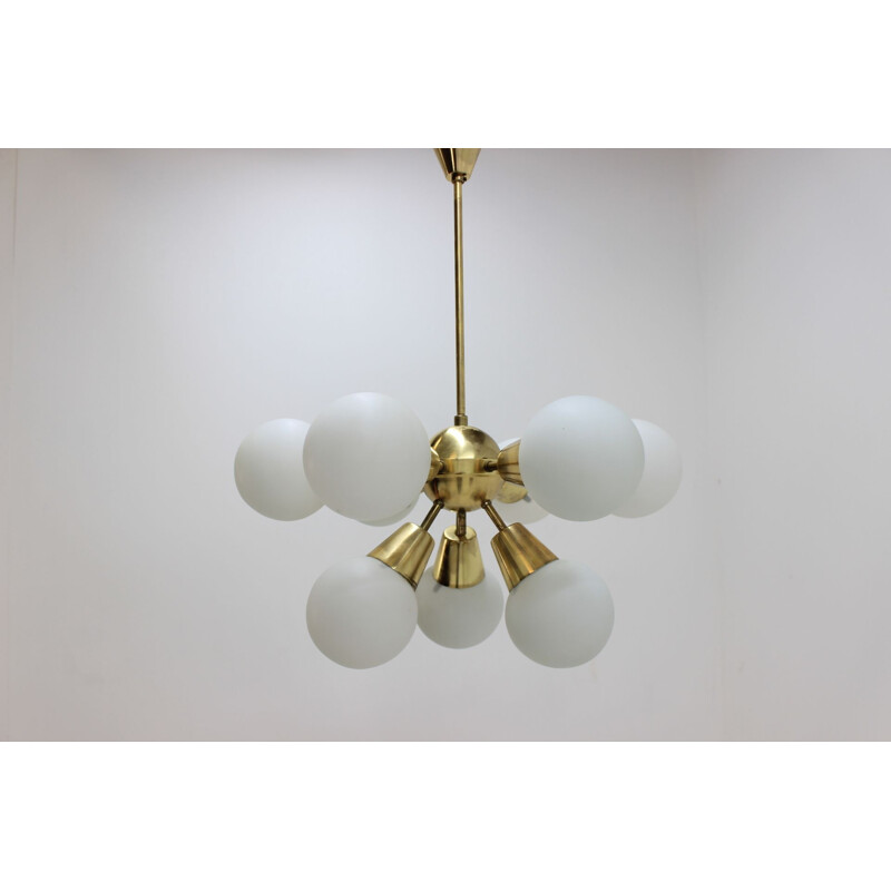 Vintage chandelier Sputnik by Kamenicky Senov