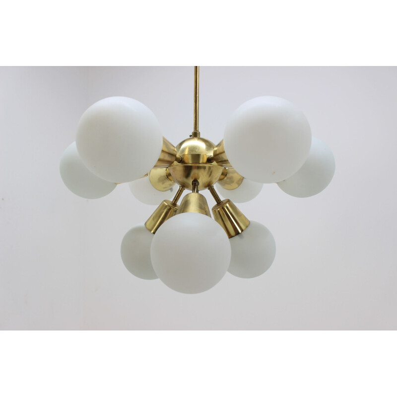 Vintage chandelier Sputnik by Kamenicky Senov