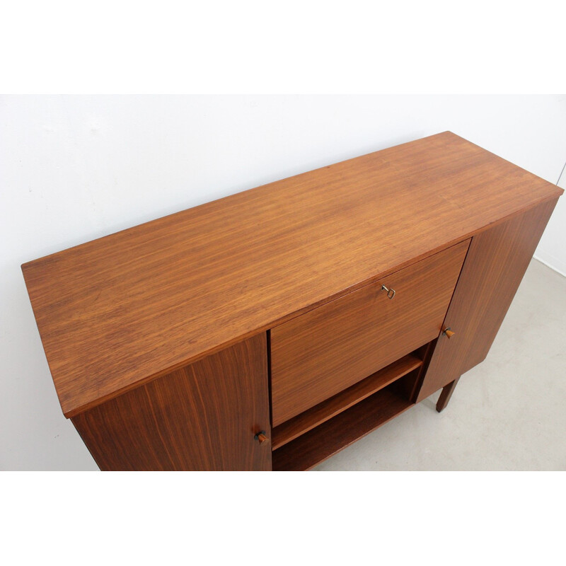 Vintage Italian cabinet in teak