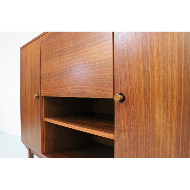 Vintage Italian cabinet in teak