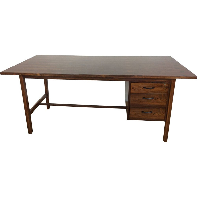 Bureau vintage hollandais en palissandre