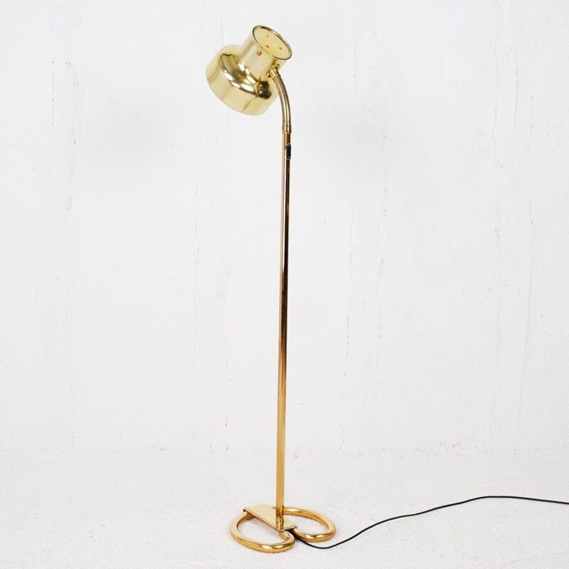 Bumling floor lamp in brass, Anders PEHRSON - 1970s