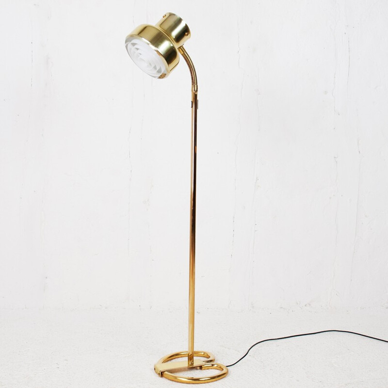 Bumling floor lamp in brass, Anders PEHRSON - 1970s