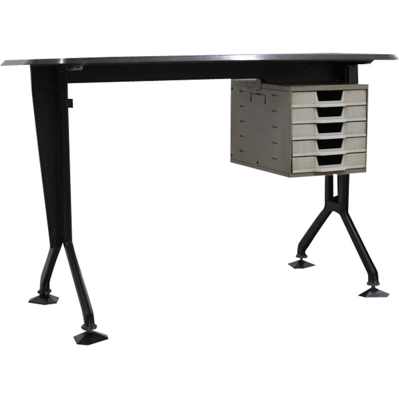 Vintage writing desk by Olivetti