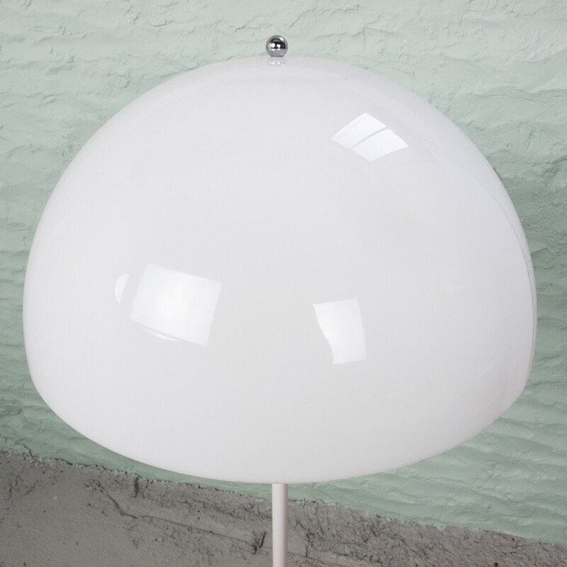 Lampadaire Panthella en métal et acier chromé, Verner PANTON - 1970