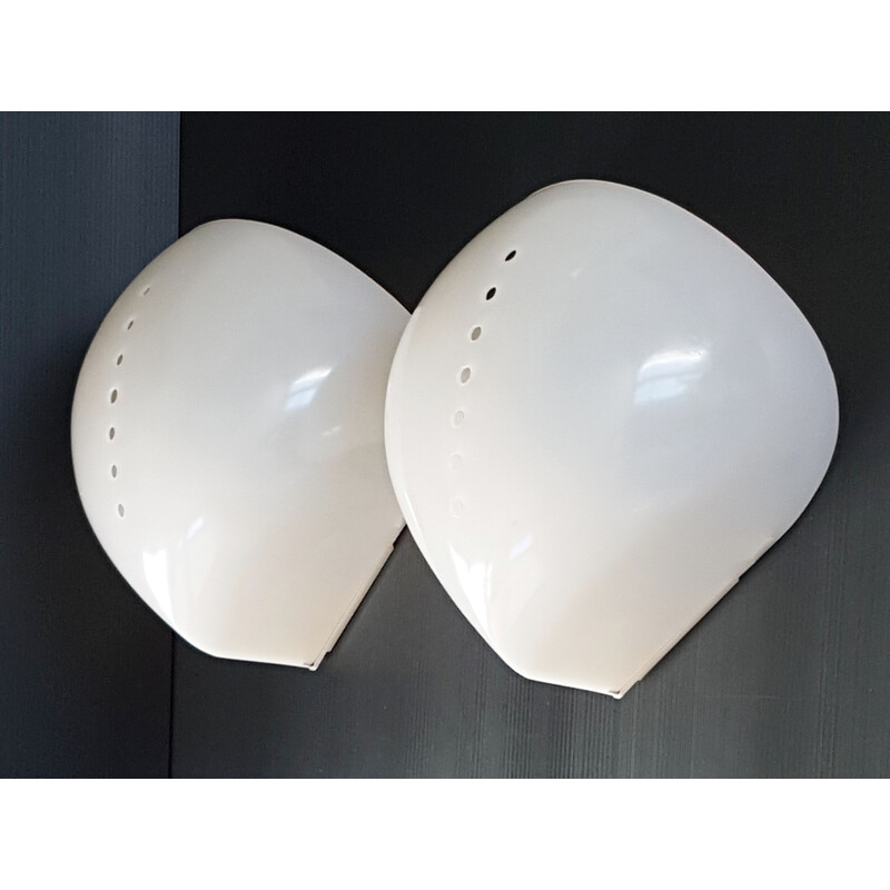 Pair of "Lola" wall lamps by Sergio Mazza & Giuliana Gramigna for Quattrifolio